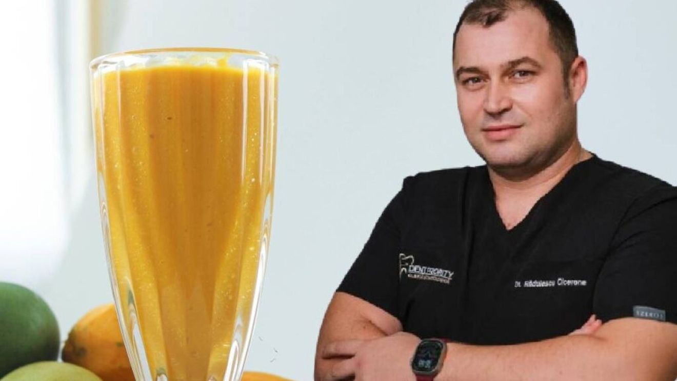 INTERVIU | Alimentația după un implant dentar | Dr. Cicerone Rădulescu recomandă piureruri, în primele două-trei zile după intervenție, fără lactate și fără băuturi fierbinți