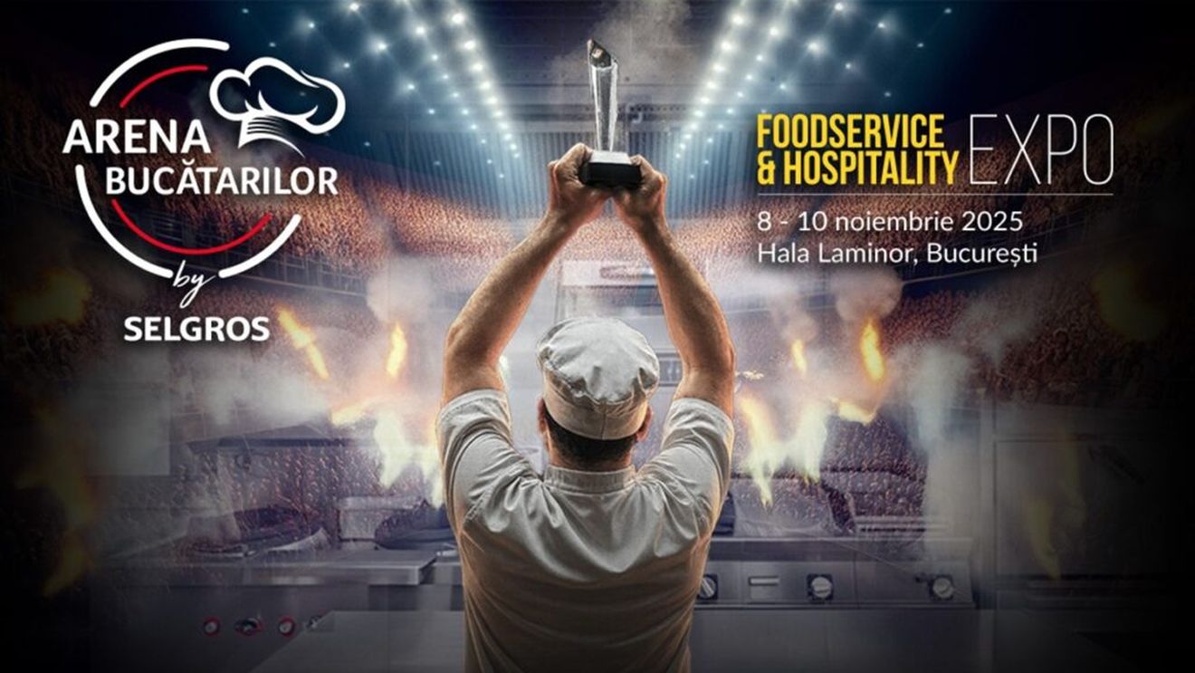 Cei mai buni 16 bucătari din țară se duelează pentru trofeul „Arena Bucătarilor” și premii de 80.000 de lei