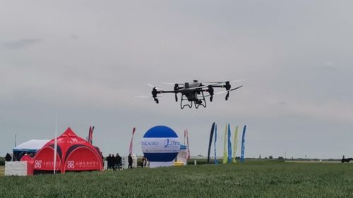 FOTO-VIDEO | Dronele revoluționează agricultura: Eficiență sporită și tratamente de precizie. Anumite modele pleacă de la 20.000 de euro