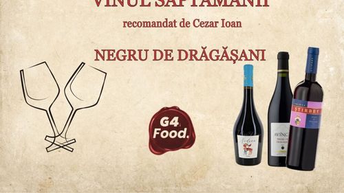 VIDEO | Vinul săptămânii | „Negru de Drăgășani”, soiul românesc obținut în 1993 prin încrucișarea soiurilor Saperavi și Negru vârtos