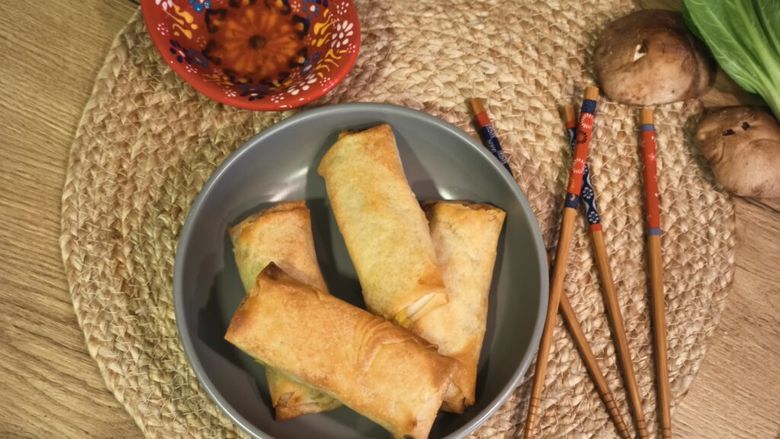 GALERIE FOTO Rețetele Juanitei | Pachețele de primăvară, cu gust asiatic, pline de legume sănătoase și foarte ușor de preparat/ Și nici nu trebuie prăjite ca să iasă perfect crocante