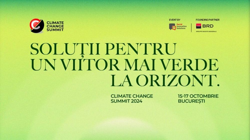 Dezechilibrul rezervelor de apă și impactul schimbărilor climatice  asupra agriculturii abordate la Climate Change Summit 2024 (Parteneriat)