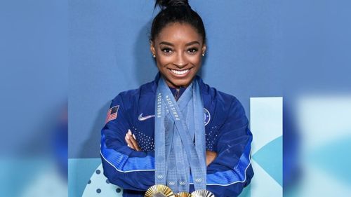 Prima masă a lui Simone Biles după întoarcerea în Houston: orez prăjit cu pui, legume, unt picant cu usturoi