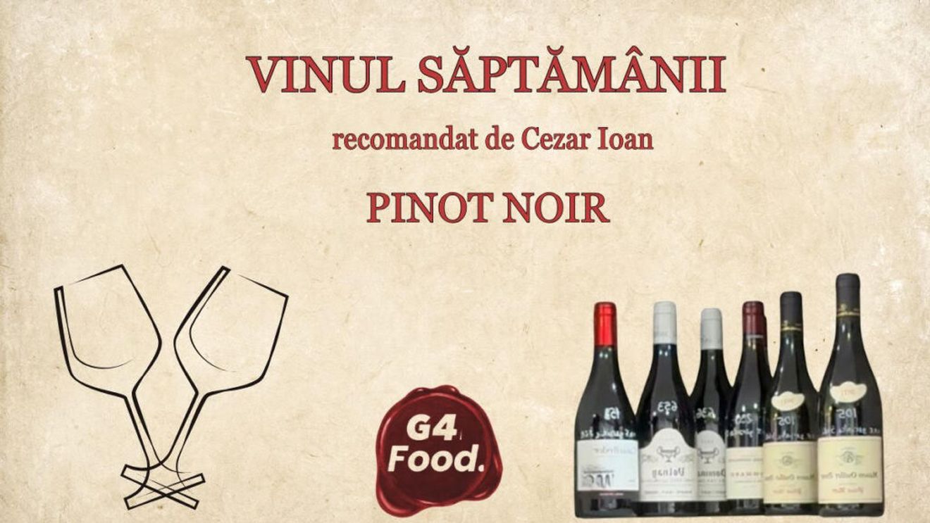 VIDEO | Vinul săptămânii: Pinot Noir, soiul fin care îi provoacă pe iubitorii de vin / E perfect la masa de Anul Nou