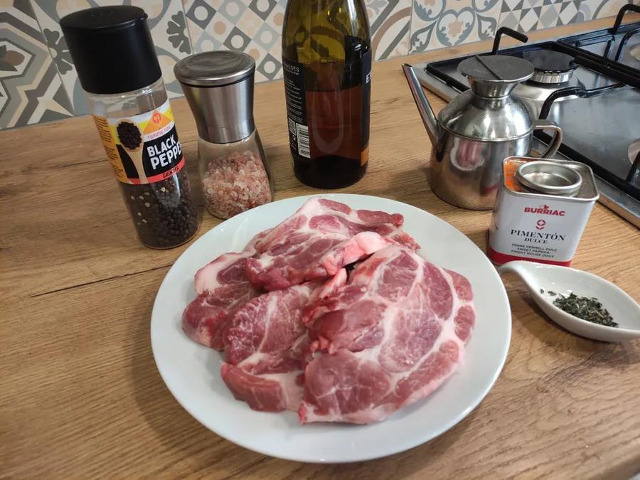 marinata, friptura de porc