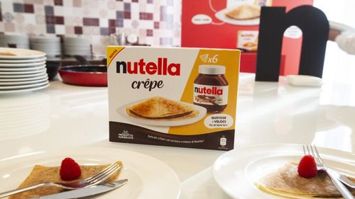 Ferrero anunță lansarea a cinci noi produse, printre care și o clătită în categoria frozen bakery, alături de brioșe și croissante. Compania care produce și crema Nutella a preluat și două start up-uri din sectorul batoanelor proteice