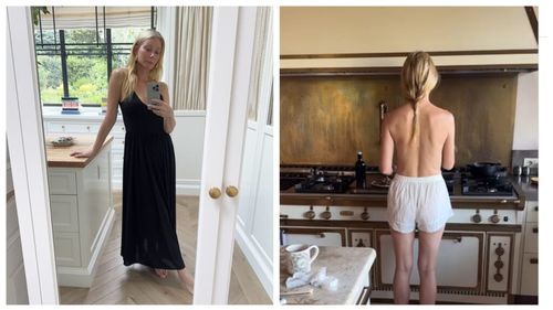 VIDEO | Gwyneth Paltrow a șocat internetul, gătind topless un „mic dejun pentru iubit”/ A pregătit un preparat italian care e mai degrabă un prânz. Rămâne întrebarea dacă acesta este începutul unui nou trend de gătit în… pielea goală?