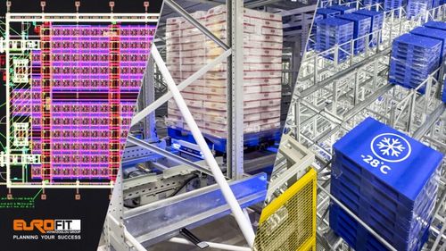 România, premieră europeană: EUROFIT implementează primul sistem 3D Pallet Shuttle pentru depozite frigorifice