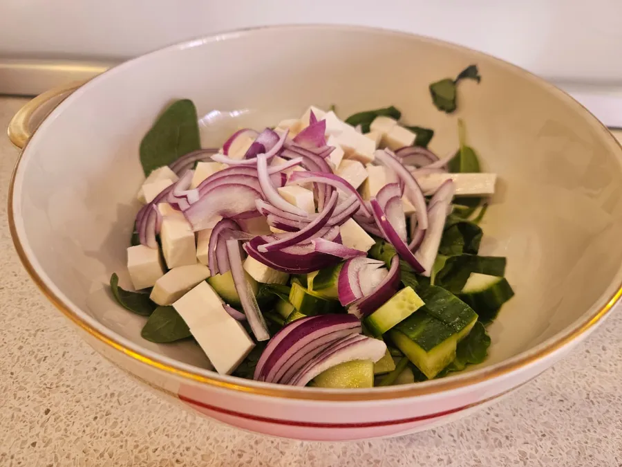 Salată cu porumb crocant la air fryer