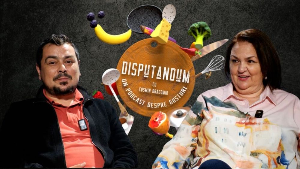 VIDEO | „DISPUTANDUM, un podcast despre gusturi cu Cosmin Dragomir” (Episodul 3) | Dana Pop, inginer alimentar: „Alimentele se vor face din ce în ce mai ieftine, cu mai multă apă și mai mult aer” / Ce ascund etichetele și cum ni s-a schimbat gustul