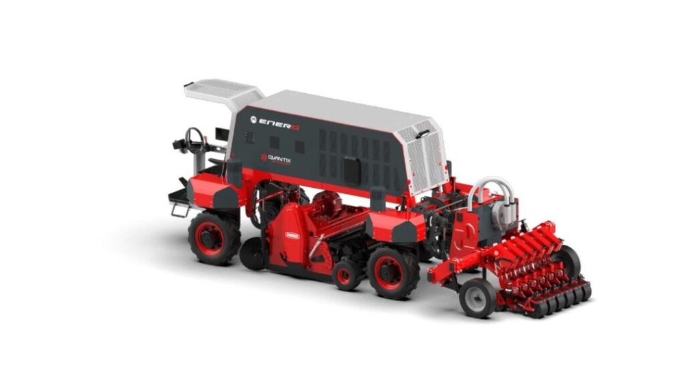 Agricultura viitorului: Un robot autonom este capabil să efectueze trei operațiuni simultan / Prototipul a fost prezentat la un târg agricol de o companie din Italia