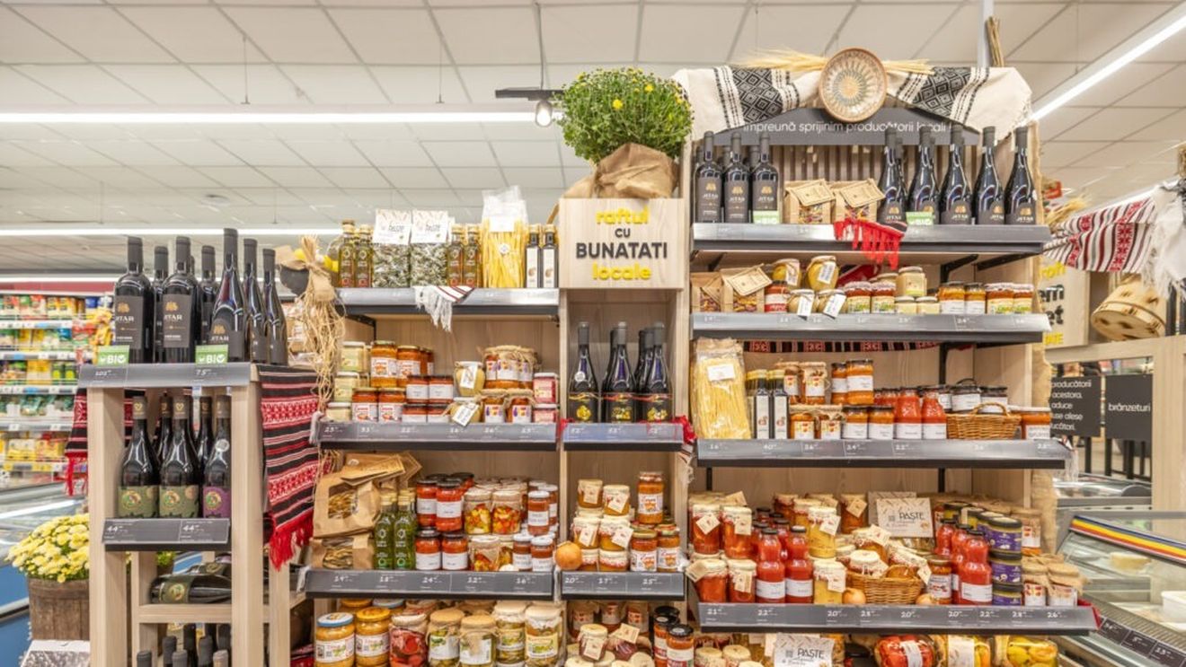 Raftul cu Bunătăți Locale ajunge și în București: Produsele a peste 40 de mici producători, disponibile în magazinele Profi