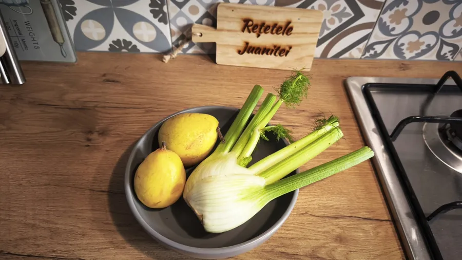 salata fenicul pere