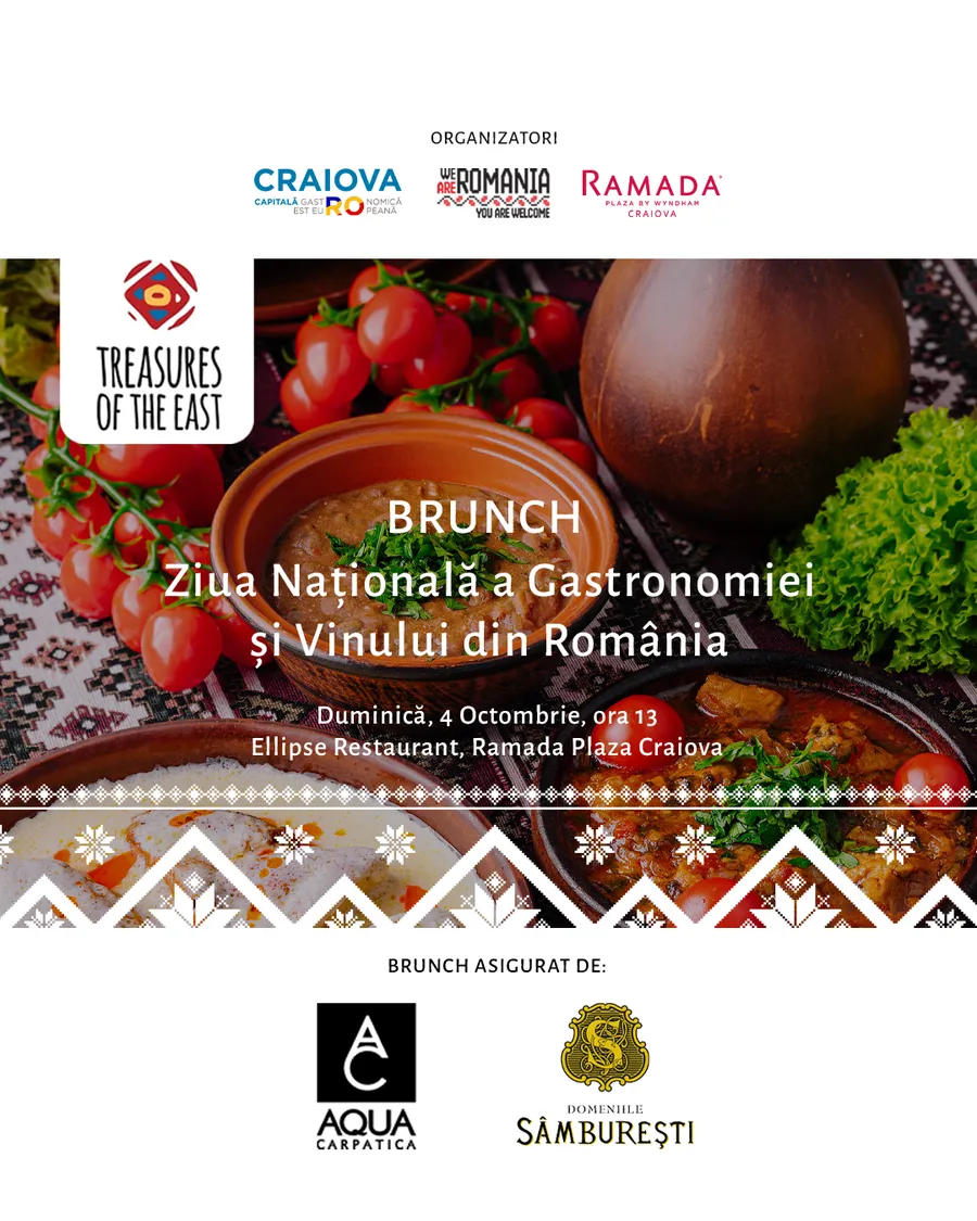 Brunch Ziua Nationala a Gastronomiei si Vinului din Romania