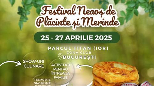 Cei mai mari langoși din România, langoși la metru, plăcinte, mâncare tradițională și show-uri culinare în acest weekend în parcul Titan din București