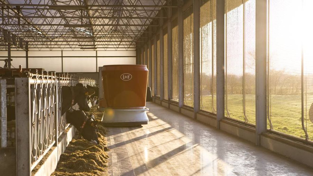 O companie olandeză produce un sistem autonom, bazat pe roboți, de hrănire a animalelor din ferme / Prețurile Lely Vector încep de la 100.000 de euro