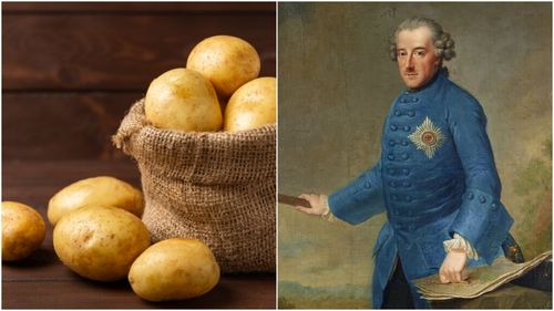 Cartofi și istorie | Turiștii lasă cartofi pe mormântul lui Frederic cel Mare al Prusiei, rostogolind un mit german fals/ Generații de nemți cred că împăratul este cel care a adus cartoful în Germania