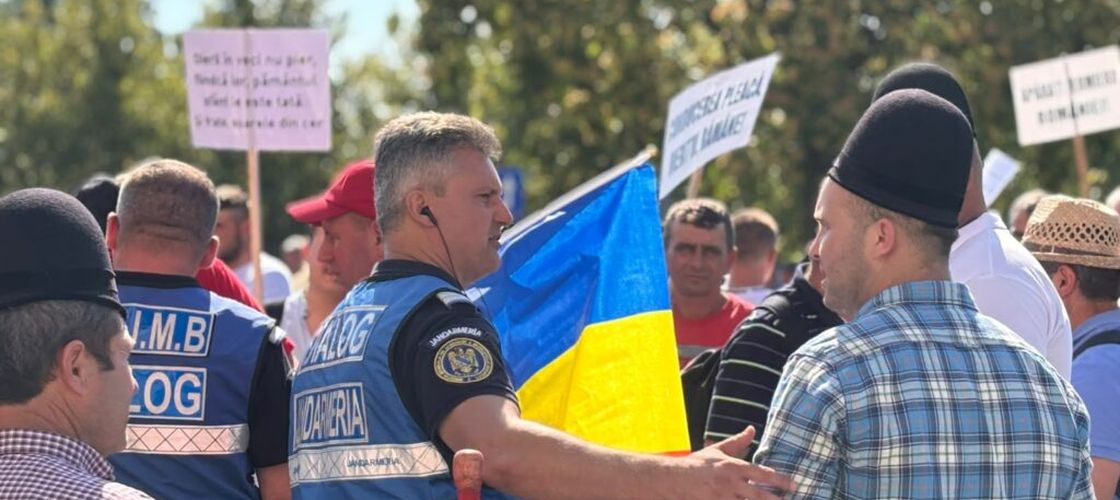 Protest de amploare al fermierilor, marți, în Capitală. Jandarmeria pregătește filtre la intrarea în București