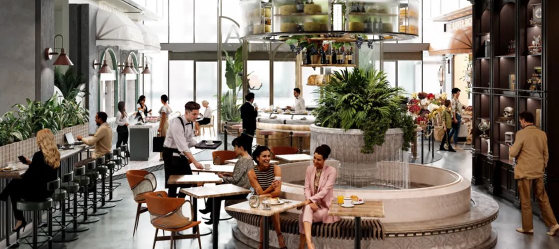 Primul food hall din România se deschide în București. Va reuni 30 de restaurante și concepte gastronomice în fosta hală Ford