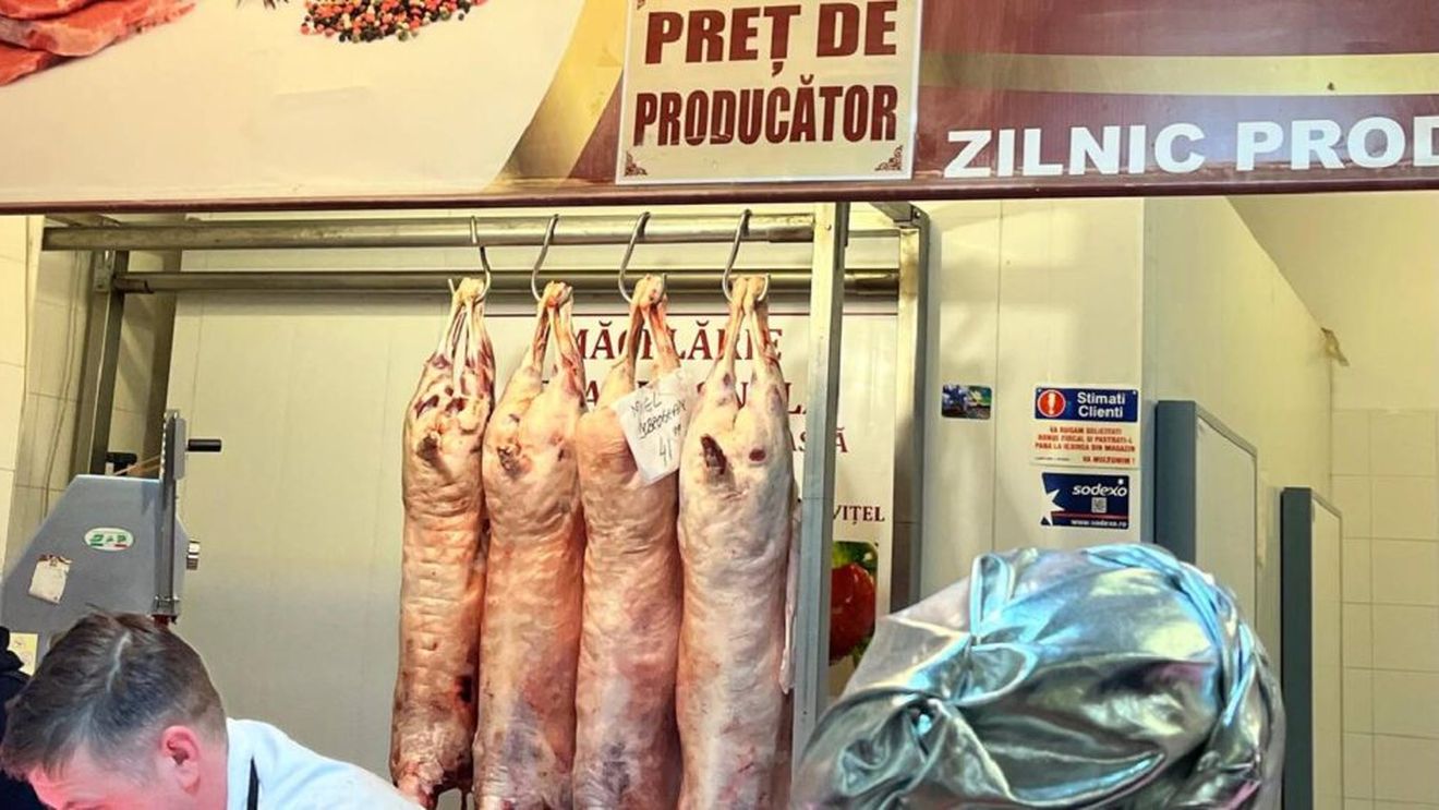 Carnea de miel în Sfântul Gheorghe va putea fi găsită începând cu 1 aprilie pentru Paștele catolic / Prețurile oscilează între 50 și 70 de lei per kilogram