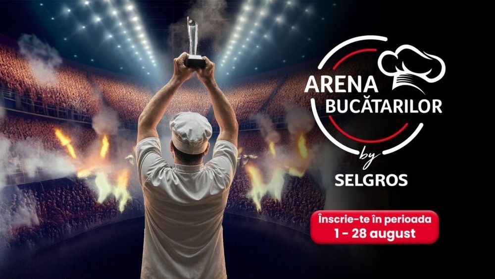 Arena Bucătarilor revine în noiembrie / Premii de 80.000 de lei pentru cei mai buni chefi din România
