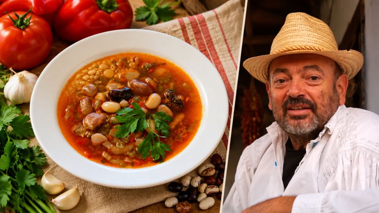 FOTO | „Pui die păsulă, că-i zamă die post!” / Rețeta veche, cu păstăi și roșii, culeasă de gastronomul  Mircea Groza 