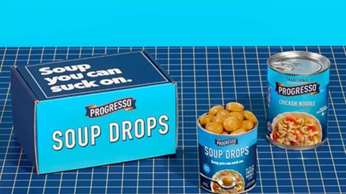 O companie americană introduce o nouă modalitate de a savura supa, perfectă pentru acest sezon: bomboane de supă / Da, poți suge o bomboană sărată cu gust de supă, dacă nu ai chef să o mănânci cu lingura din bol