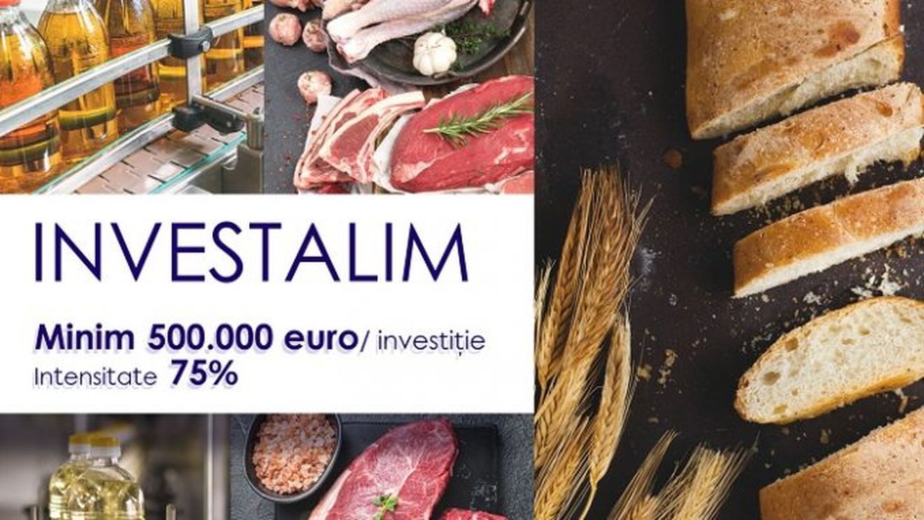 Ministerul Agriculturii: Firmele care primesc finanțare prin INVESTALIM trebuie să înceapă implementarea proiectului în termen de 7 luni/ Beneficiarii trebuie să demonstreze că dețin surse de finanțare de 25% / În caz contrar, finanțarea este pierdută