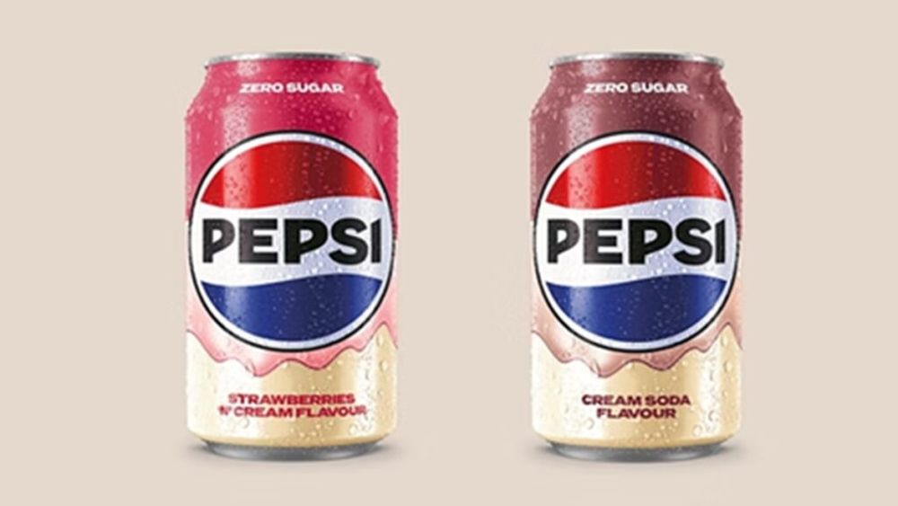 Pepsi lansează noi arome de cola fără zahăr, inspirate de deserturi / Este vorba despre aromele Căpșuni & Frișcă și Cream Soda