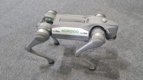 VIDEO | Agridogul, câinele robot care nu mușcă și nu latră, dar care poate fi de real folos agricultorilor / Dezvoltator: „Dacă un fermier îl lansează în cultură, acesta poate depista foarte repede unde sunt probleme, unde sunt dăunători, unde sunt boli și, practic, își reduce foarte mult costurile”