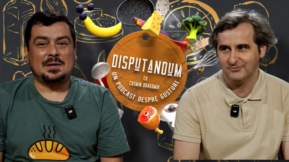 VIDEO | „DISPUTANDUM, un podcast despre gusturi cu Cosmin Dragomir” (Episodul 8) | Adrian Șonka, astronom: „În spațiu, mâncarea nu mai are același gust” / De ce astronauții nu pot găti și nici măcar nu pot presăra sare peste preparate