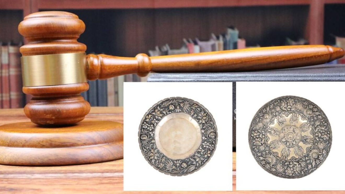 Două platouri și o fructieră de argint, care au aparținut familiei prezidențiale Ceaușescu, scoase la licitație. Au prețuri de pornire între 500 și 2.500 de euro