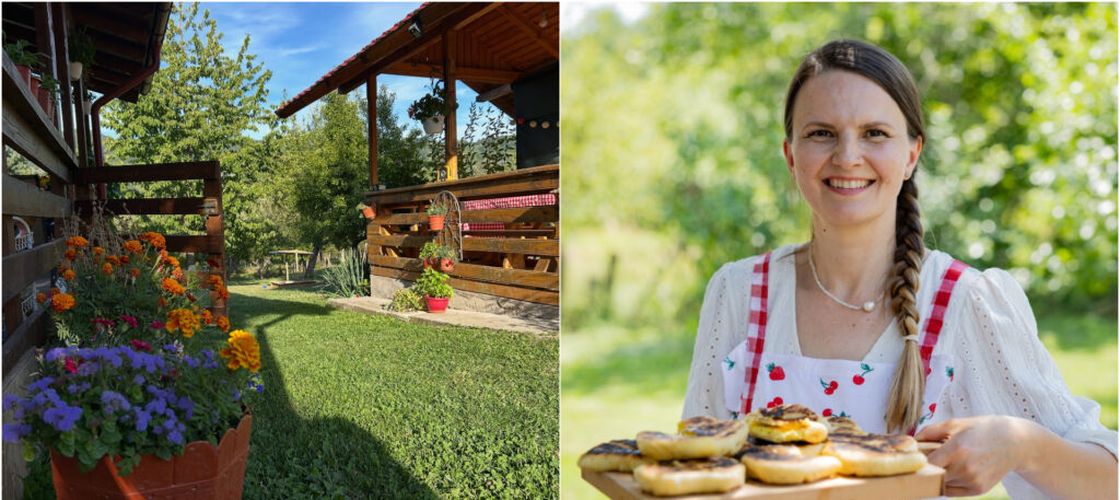 INTERVIU | Cum a creat o fostă corporatistă o mică afacere sezonieră la țară/ Raluca Cocoș (PGL „La Cocoș în deal”): Îmi place pentru că pot găti după inspirație, pot schimba meniul în funcție de sezon și disponibilitatea produselor (Video)
