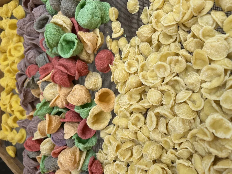 Orecchiette in toate culorile