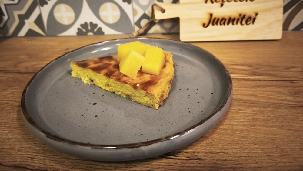 Cheesecake cu mango - un desert rafinat care se poate prepara și fără zahăr