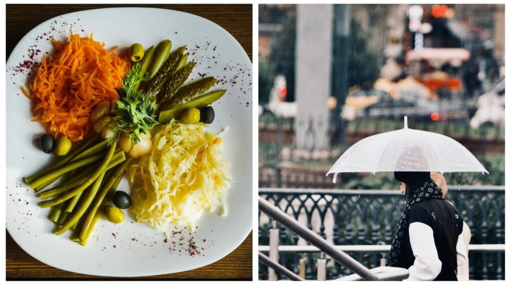 Ce să mănânci în perioadele cu vreme schimbătoare, rece și ploioasă, ca să rămâi sănătos/ Specialiștii îți recomandă să eviți cruditățile, dar te sfătuiesc să consumi alimente fermentate, pentru efectele lor benefice