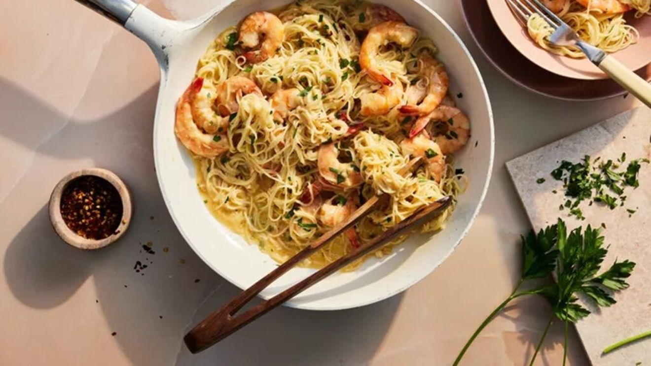 Creveți cu unt, miso și usturoi/O cină perfectă pentru o seară în care nu ai chef să petreci prea mult timp în bucătărie