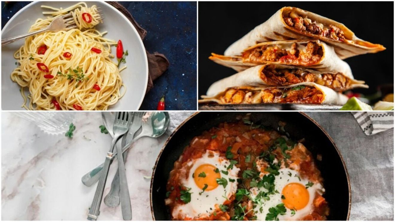 Trei rețete de mâncare rapidă/ Le poți prepara în 15-20 de minute atunci când nu ai timp pentru un prânz mai sofisticat