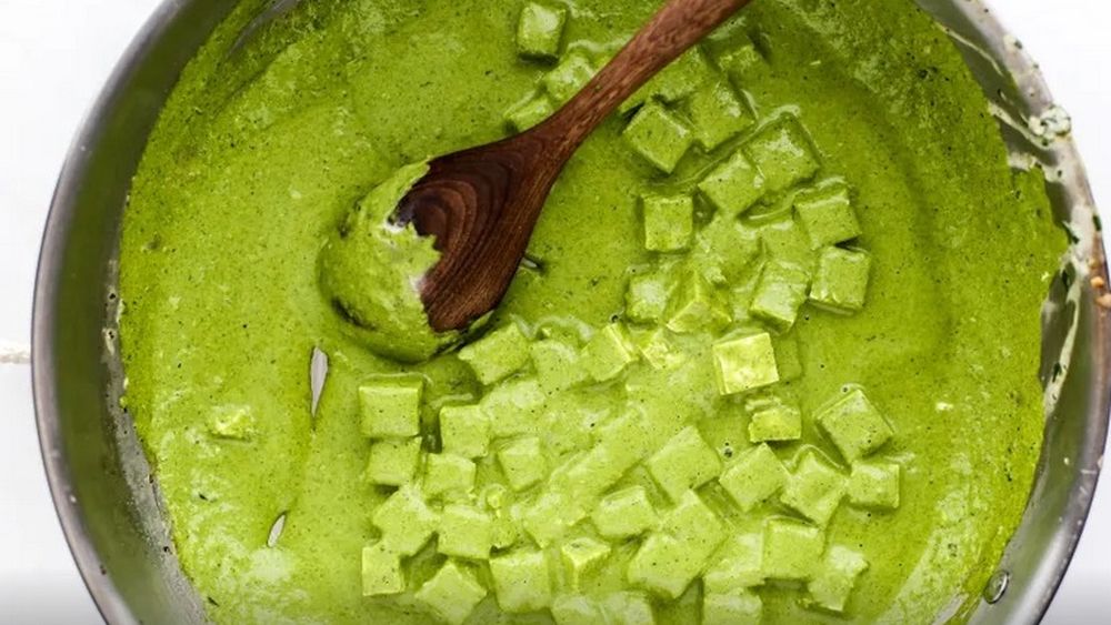 Curry de spanac și brânză / Iubesc Palak Paneer, această mâncare delicioasă din nordul Indiei