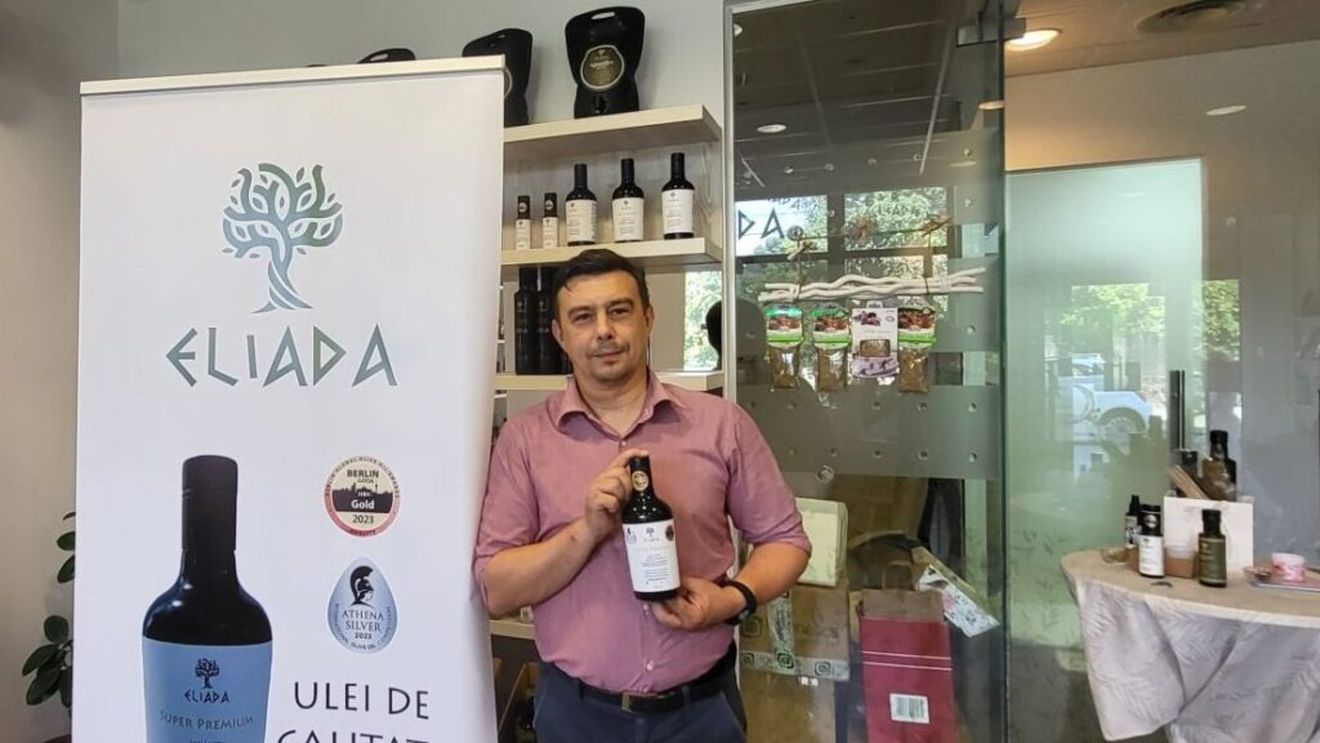 Eliada, brand românesc de ulei de măsline, medalie de aur la Atena, la unul dintre cele mai importante concursuri internaționale de profil