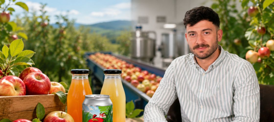 VIDEO | Mózes Tamás, fondatorul unui brand de sucuri naturale presate la rece: „Cea mai mare provocare nu mai este producția, ci vânzarea”. „Pe piață sunt branduri mari și mai ieftine. Trebuie să ne găsim locul”/ Cum sunt făcute sucurile fără zahăr și aditivi
