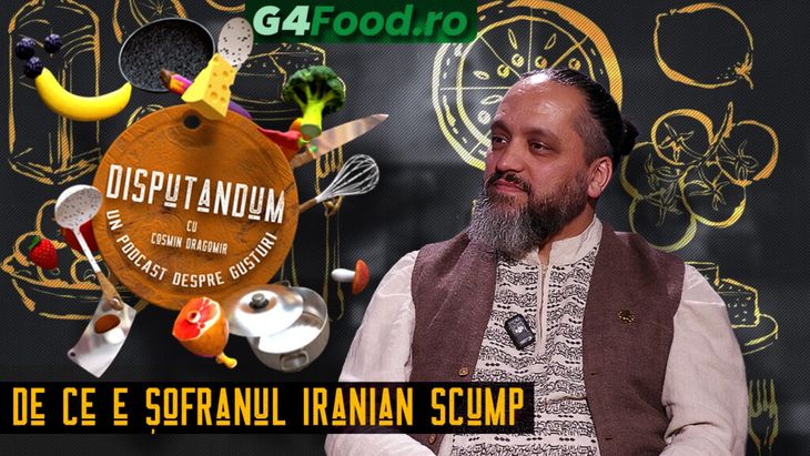 VIDEO | De ce este șofranul iranian cel mai scump din lume: „150.000 de flori pentru un kilogram”. Chef Mehrzad Moghazehi dezvăluie cum se folosește corect acest condiment valoros