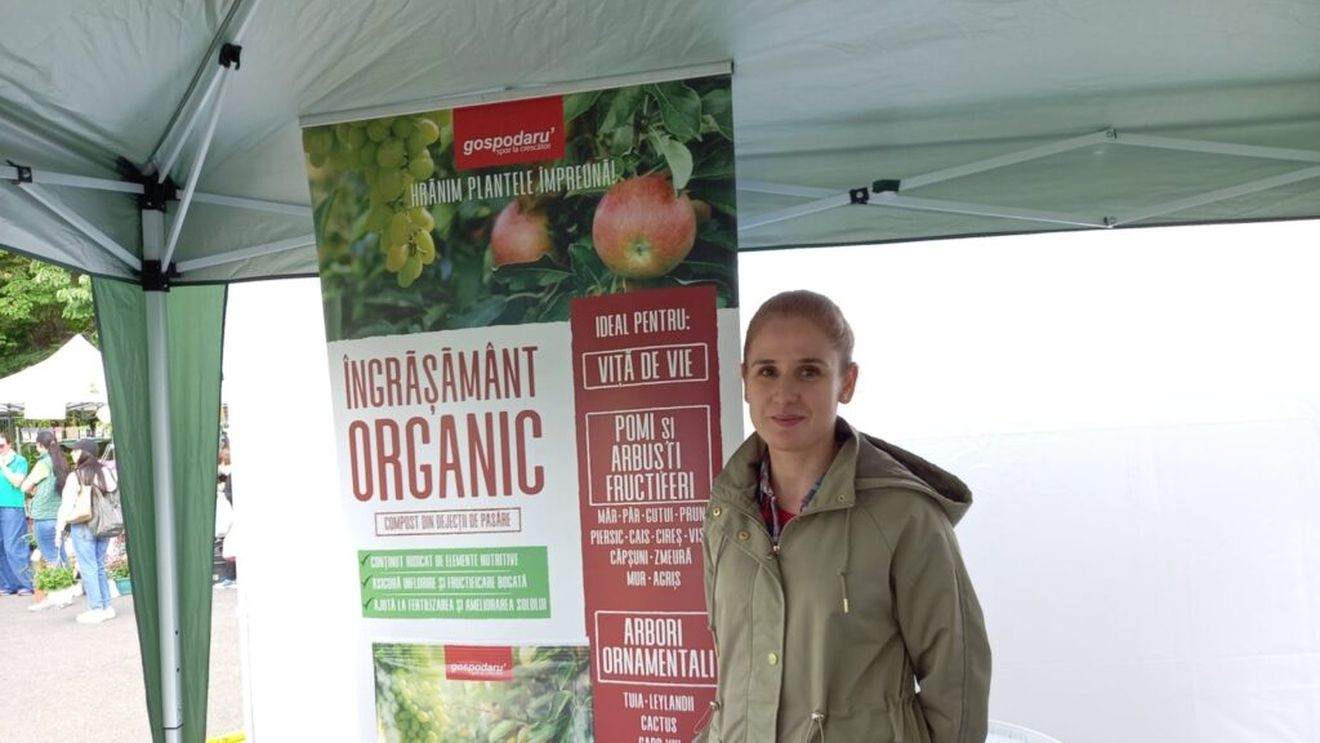 Cum a ajuns o companie românească să transforme dejecțiile de pasăre în „aur” pentru sol / „Îngrășământul organic absoarbe apa și o eliberează treptat, ceea ce îl face extrem de eficient în condiții de stres hidric”