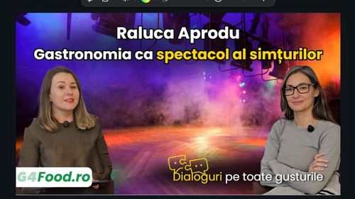 VIDEO | Dialoguri pe toate gusturile | Actrița Raluca Aprodu: „Îmi place foarte mult să gătesc și nu am nicio problemă să mănânc singură în pat” / „Bunica făcea niște gogoși incredibile. Îmi pare rău că nu i-am cerut rețeta, înainte să se stingă”