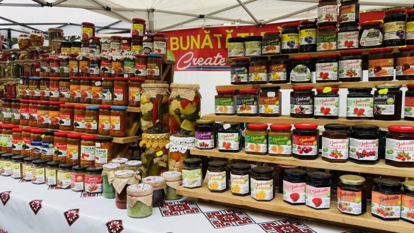 Trei zile dedicate gustului românesc: produse tradiționale, ecologice și montane, la târgul din curtea Ministerului Agriculturii