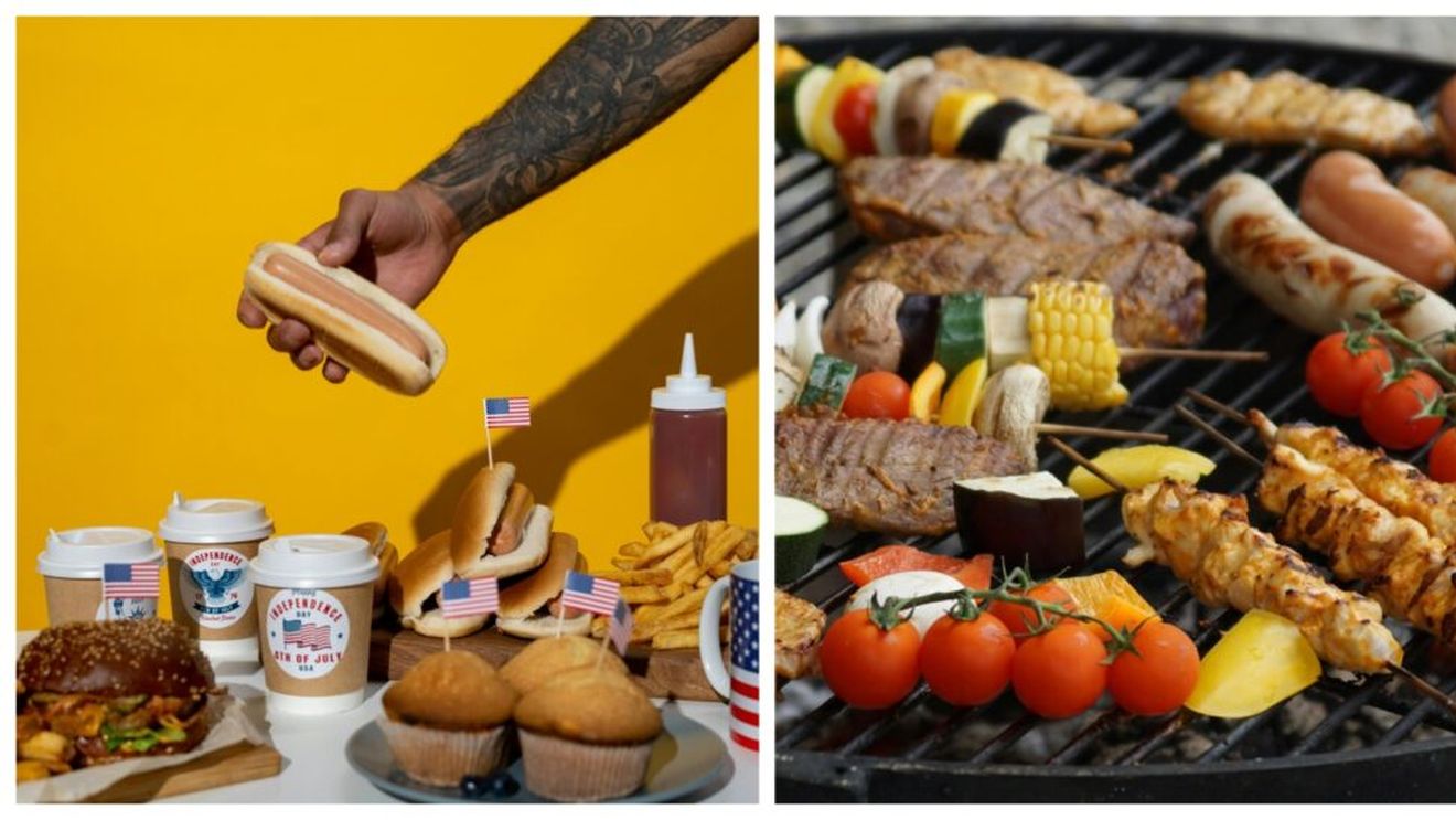 Ce pun pe grătar americanii pe 4 iulie | De Ziua Independenței, oamenii se delectează cu hot-dog, burger, plăcintă cu mere și porumb la grătar