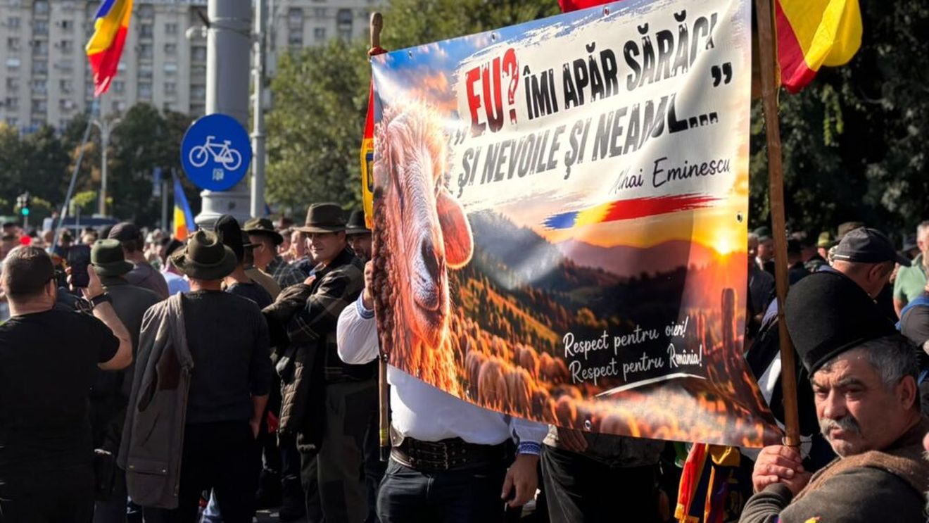 Zece persoane reținute în dosarul protestului fermierilor din Piața Victoriei, anunță Parchetul de pe lângă Tribunalul București