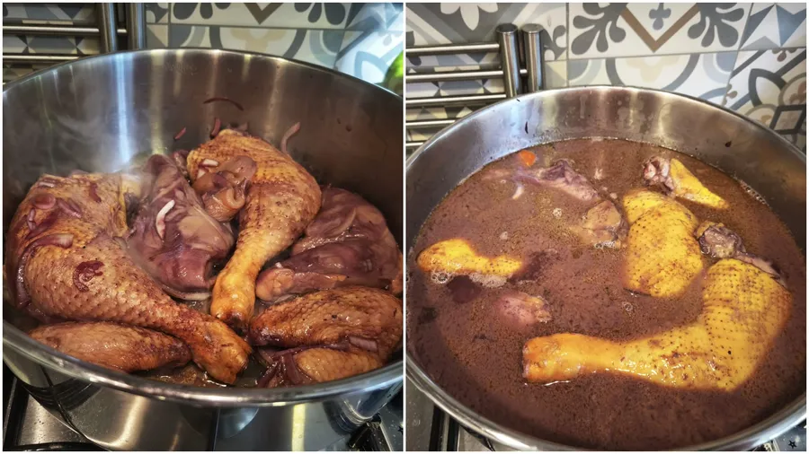 coq au vin este un clasic al bucatariei franceze