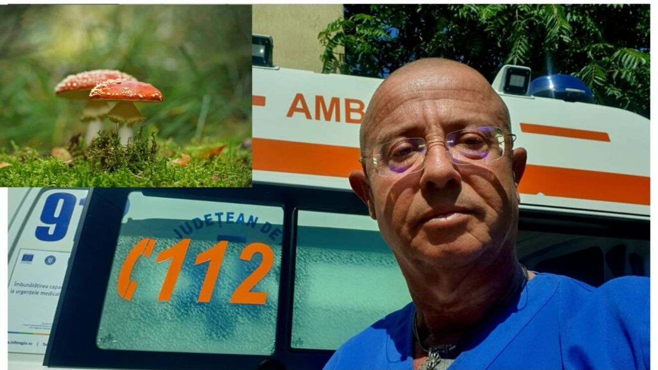 Dr. Tudor Ciuhodaru, medic primar medicină de urgență și toxicologie: „Prima măsură în intoxicația cu ciuperci, până la sosirea ambulanței, este inducerea vomei, pentru a împiedica absorbția toxinelor. Și ciupercile neotrăvitoare pot face mult rău”