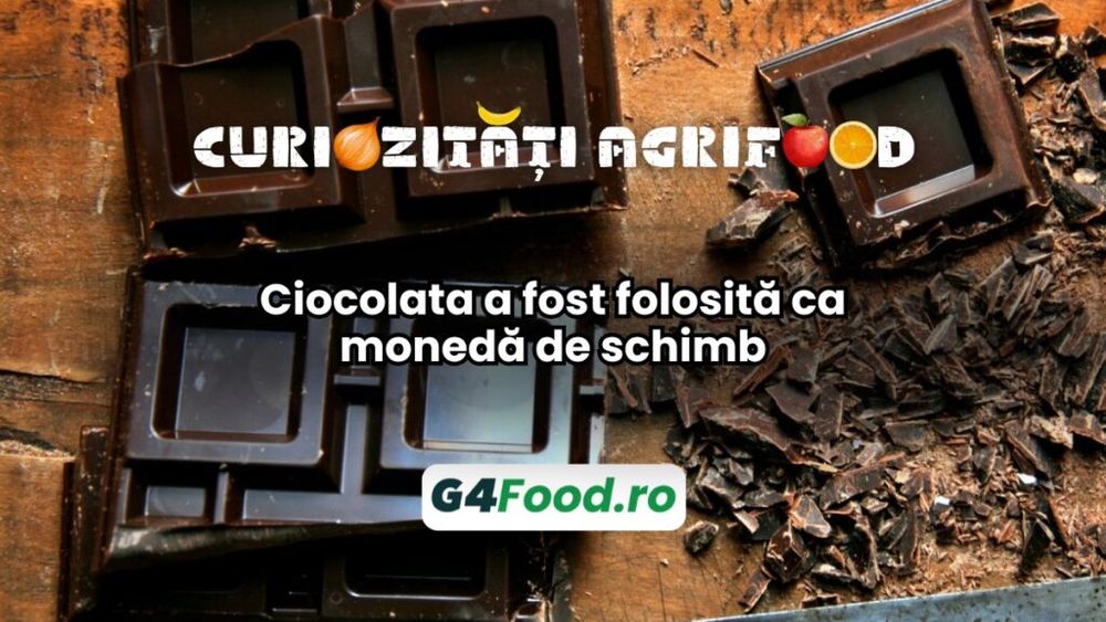 Curiozități agri-food 28 noiembrie: Ciocolata a fost folosită ca monedă de schimb